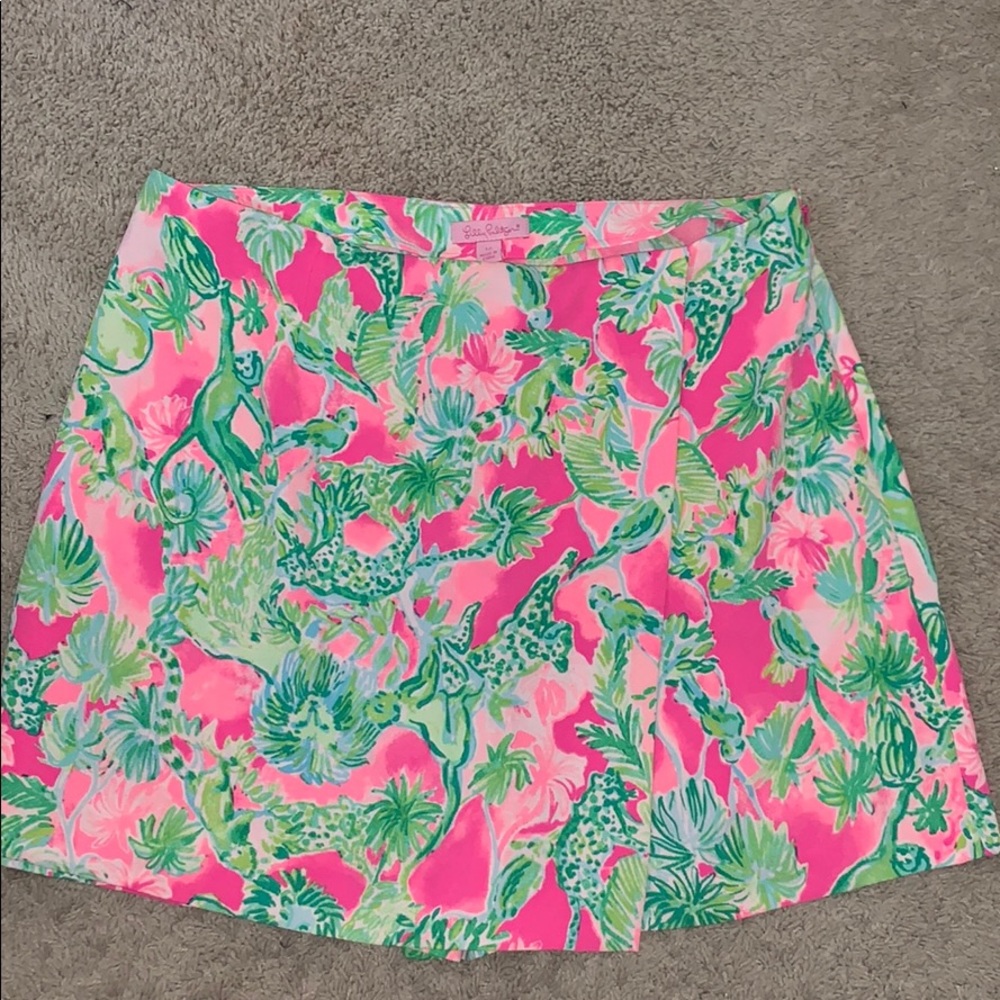 lilly pulitzer cassia skort raz berry catty shack